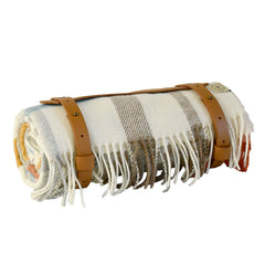 Coperta Lentisco in stile toscano con borchie (129,5 x 180,3 cm)