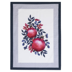 Set di strofinacci da cucina con stampe digitali di Kamila e melograno