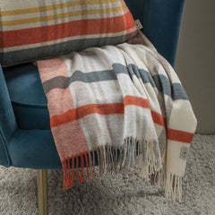 Coperta Lentisco in stile toscano con borchie (129,5 x 180,3 cm)