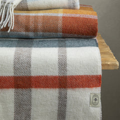 Coperta Lentisco in stile toscano con borchie (129,5 x 180,3 cm)