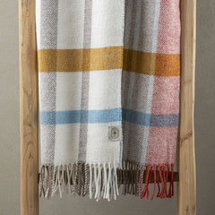 Coperta Lentisco in stile toscano con borchie (129,5 x 180,3 cm)