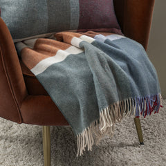 Coperta Tamerice Tuscan Cottage con borchie (51x71 pollici)