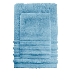 Set di due asciugamani da bagno super morbidi, articoli essenziali per il bagno.