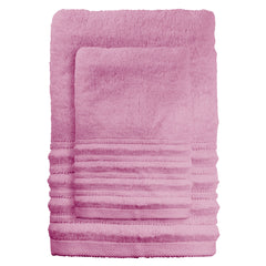 Set di due asciugamani da bagno super morbidi, articoli essenziali per il bagno.