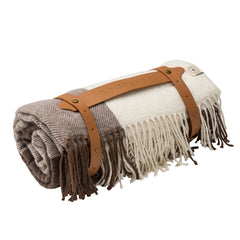 Coperta in cotone italiano Super Soft Maremma con passanti vegani (taglia Twin)