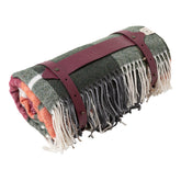 Camaiore Super Soft Italian Cotton Throw with Vegan Bridle (Twin Size)