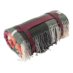 Coperta in cotone italiano Super Soft di Camaiore con passanti vegani (taglia Twin)