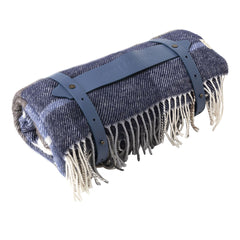 Coperta in cotone italiano Super Soft di Camaiore con passanti vegani (taglia Twin)