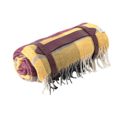 Coperta in cotone italiano Super Soft di Camaiore con passanti vegani (taglia Twin)