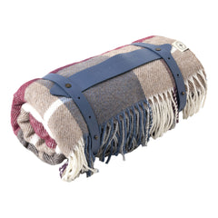 Coperta in cotone italiano Super Soft di Camaiore con passanti vegani (taglia Twin)