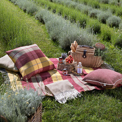 Coperta in cotone italiano Super Soft di Camaiore con passanti vegani (taglia Twin)