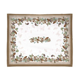 Tablecloth with Rhea Digital Print (Brown)