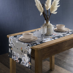 Camino de mesa con estampado digital Harlow (Gris)